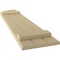 Ekena Millwork Americraft 3-Board (2 Batten) Wood Joined Board-n-Batten Shutters w/ Arch Top, ARW101BQ311X77NTH, PR ARW101BQ311X77NTH - alternate 5